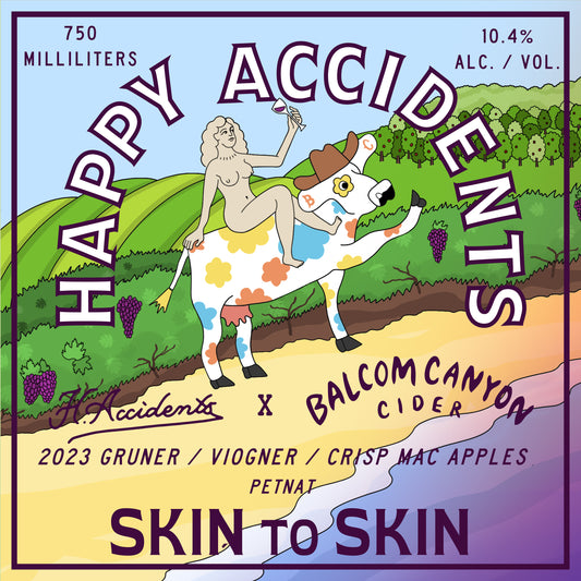 2023 Skin To Skin Grüner Viognier Cider Pét-Nat